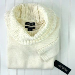 Rachel Zoe Cable Knit Cowl Neck Sweater